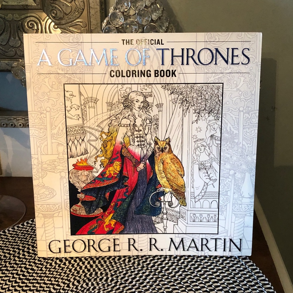 NWOT A Game of Thrones Coloring Book